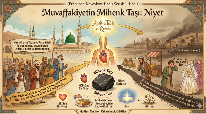 Muvaffakiyetin Mihenk Taşı: Niyet Hadis